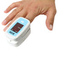 FEI Baseline Fingertip Pulse Oximeter, Battery Operated Visible Alarm 12-1926