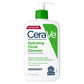 Facial Cleanser CeraVe® Hydrating Lotion 16 oz. Pump Bottle Unscented 60600053767