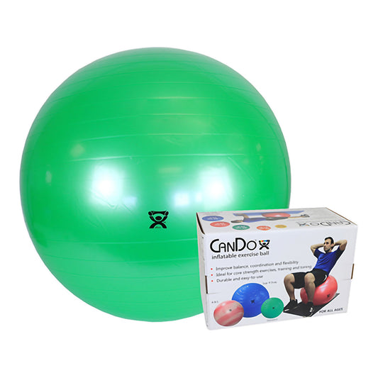 Inflatable Exercise Ball CanDo® Green - 30-1803
