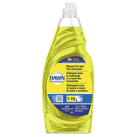 Dish Detergent Dawn® Professional 38 oz. Bottle Liquid Lemon Scent - PGC45113