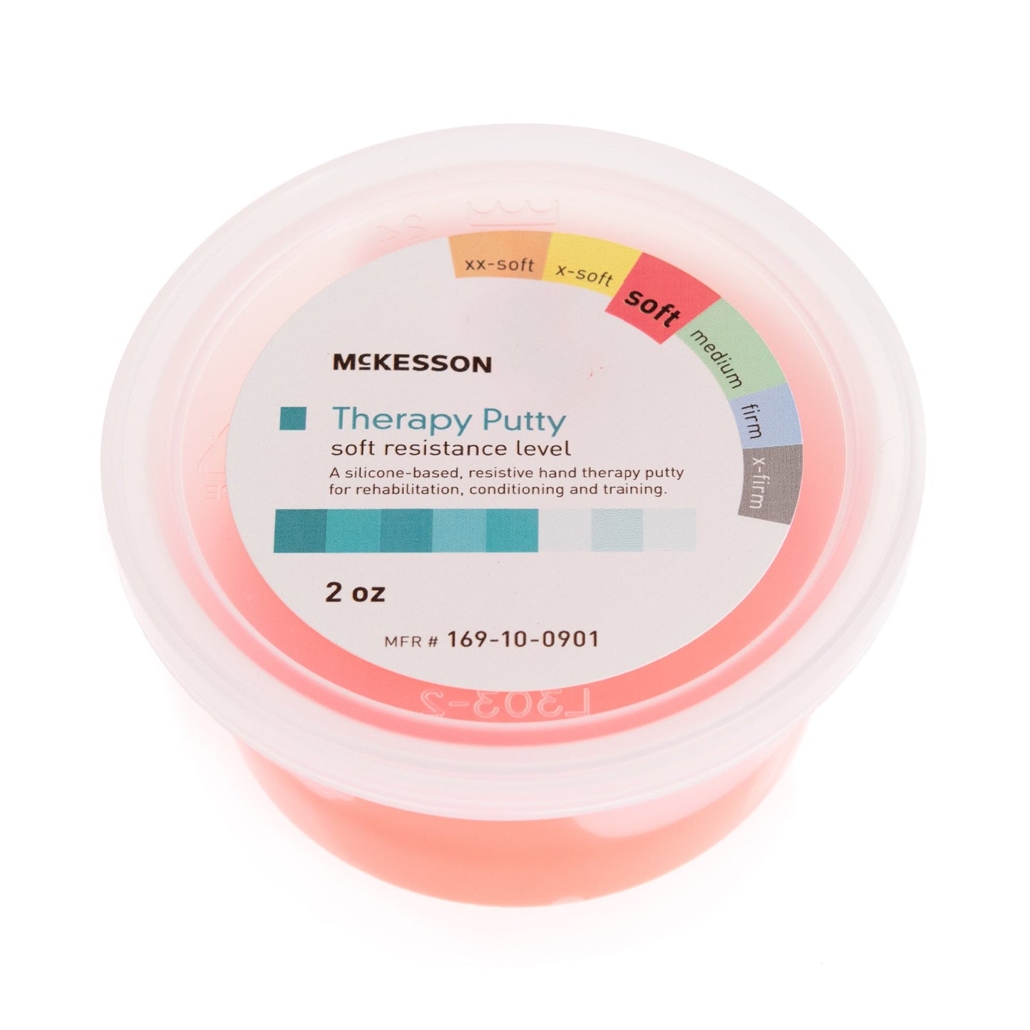 McKesson Therapy Putty, Red, Soft, 2 oz. 169-10-0901