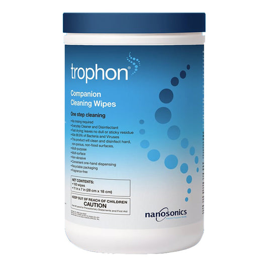 Cleaning Wipe trophon® 100 Count For trophon®2 Ultrasound Probe N00112-US