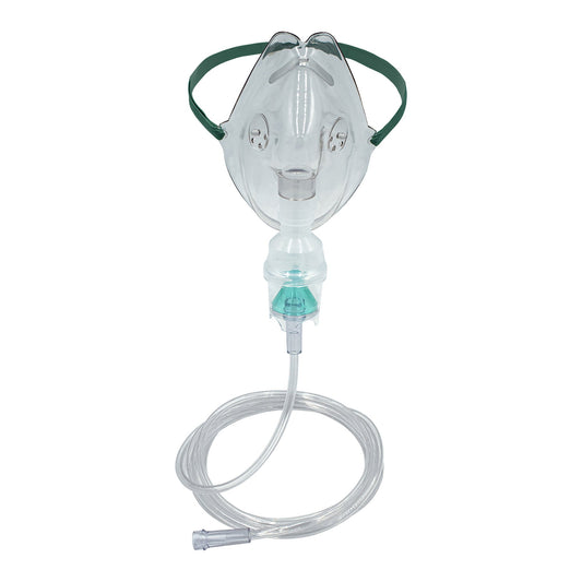 Salter Labs® 8900 Series Handheld Nebulizer Kit Small Volume Medication Cup Pediatric Aerosol Mask Delivery - 8906-7-50