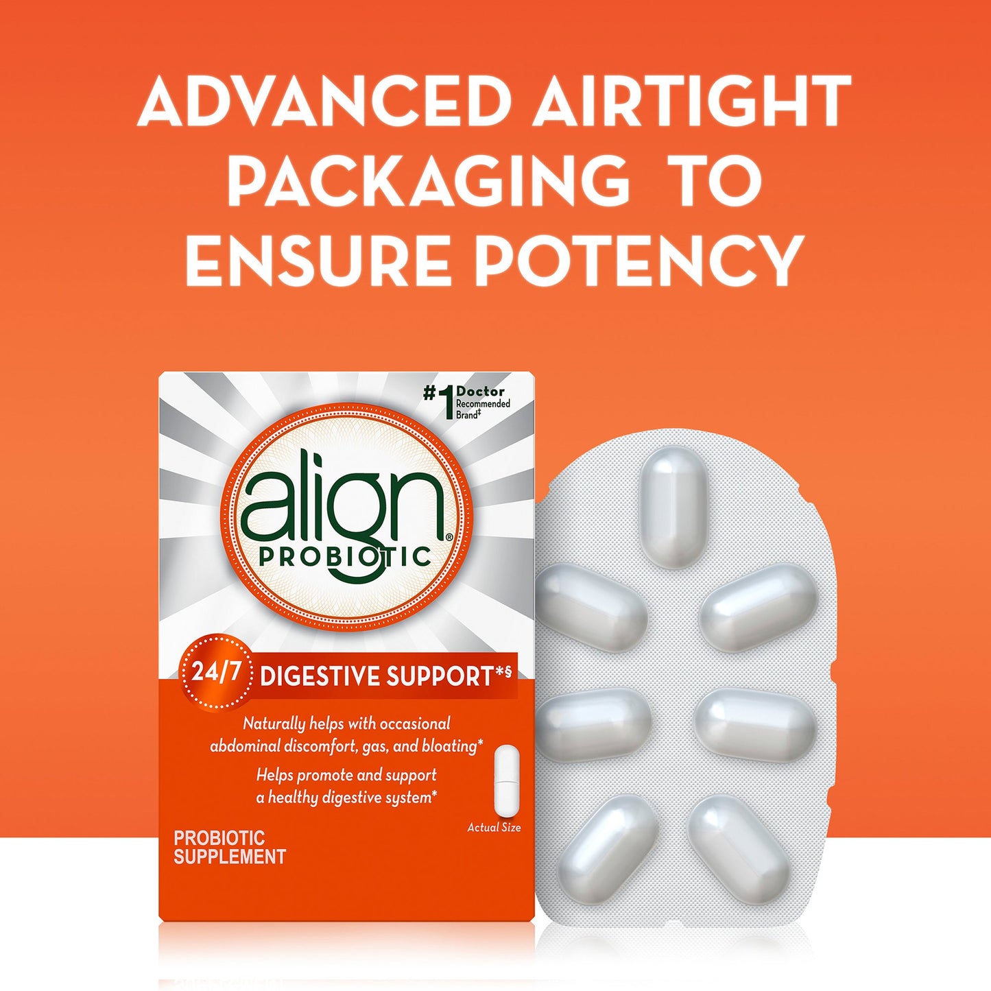 Align® Probiotic Capsules 37000029417
