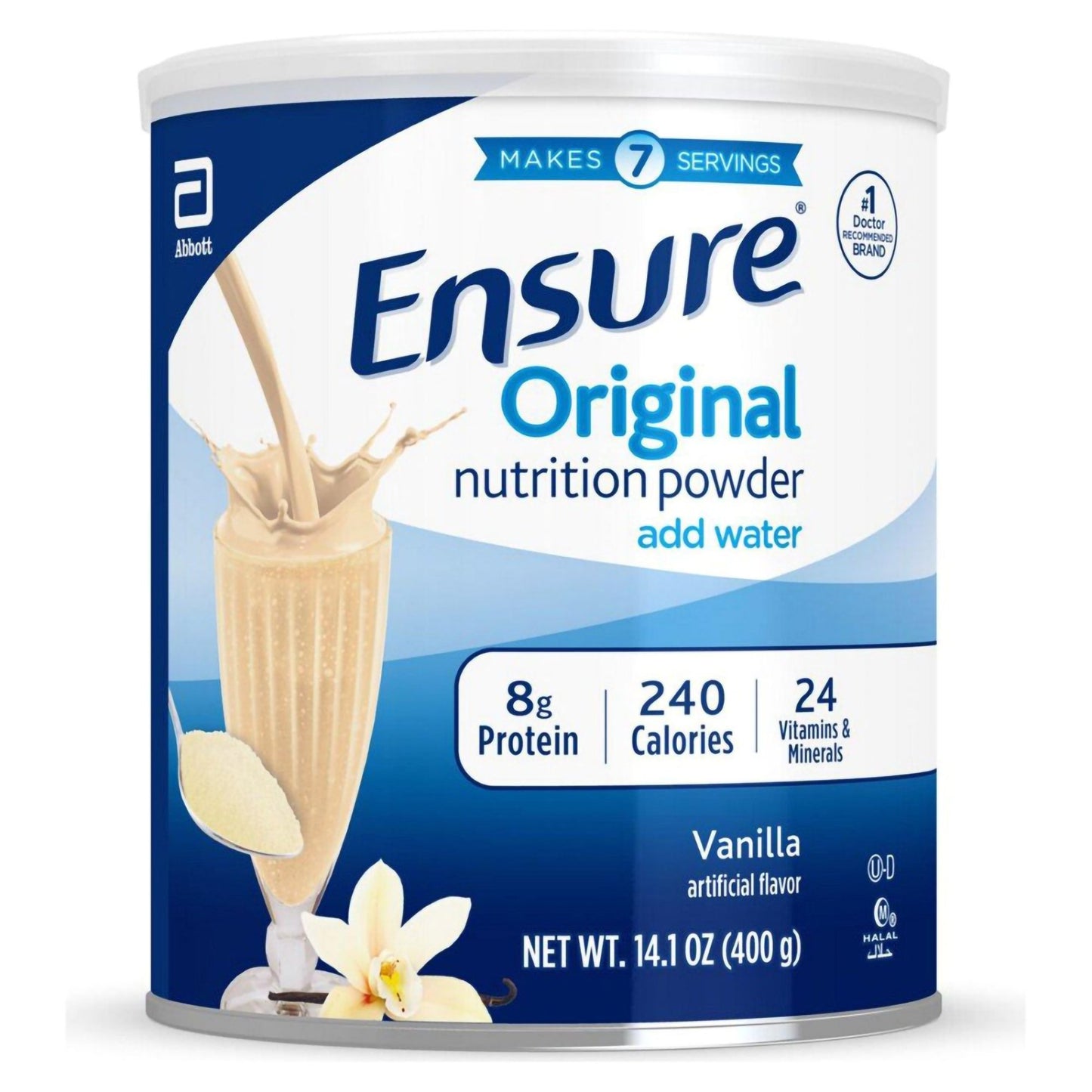 Ensure® Original Vanilla Powder, 14-ounce can 66950