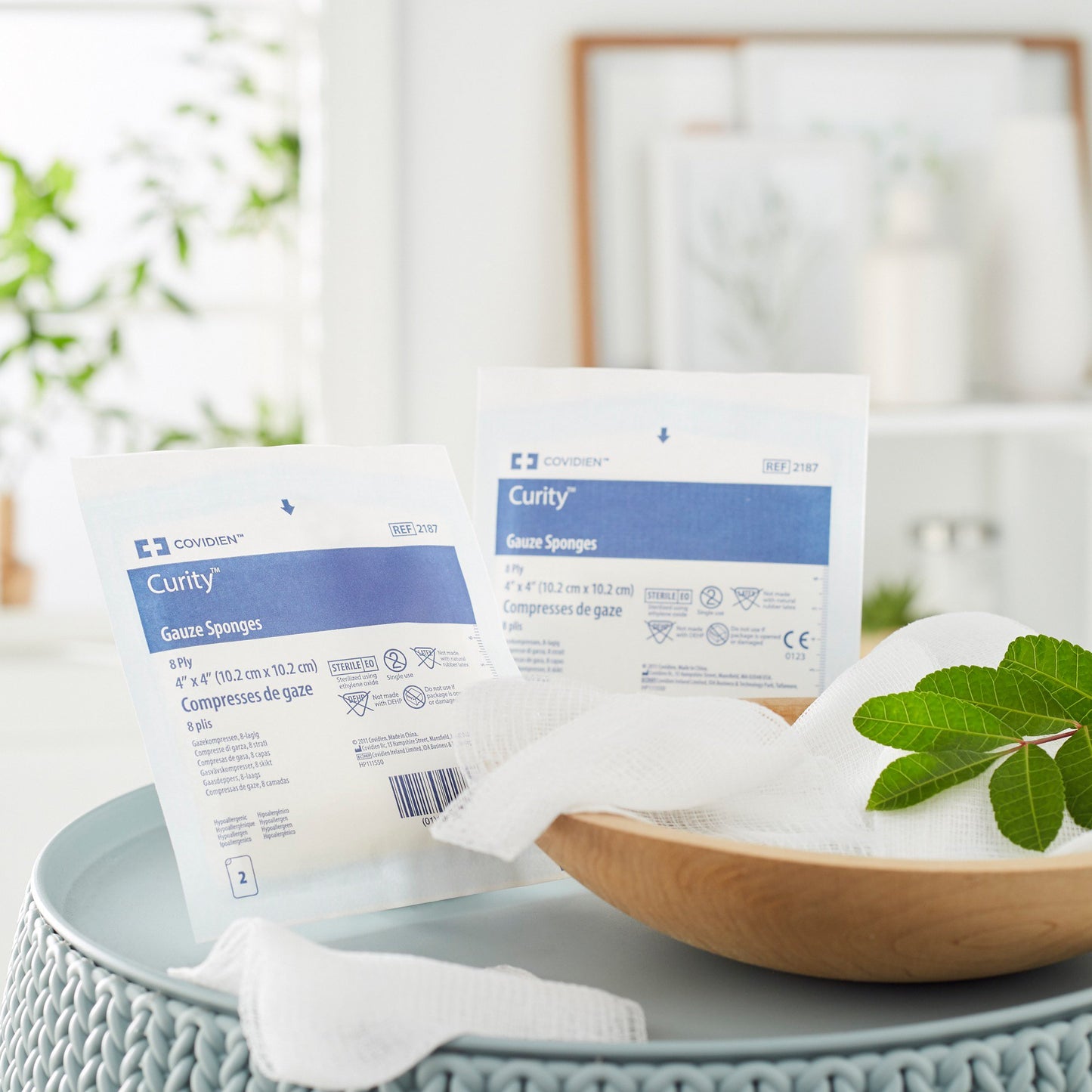 Curity™ Sterile USP Type VII Gauze Sponge, 4 x 4 Inch, 8-Ply 2187-