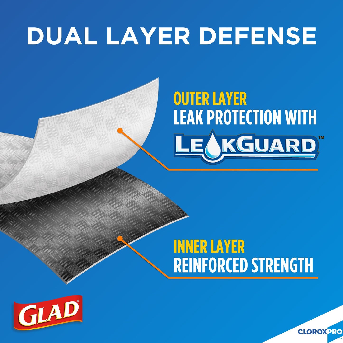 Glad® ForceFlex™ Trash Bag 70427