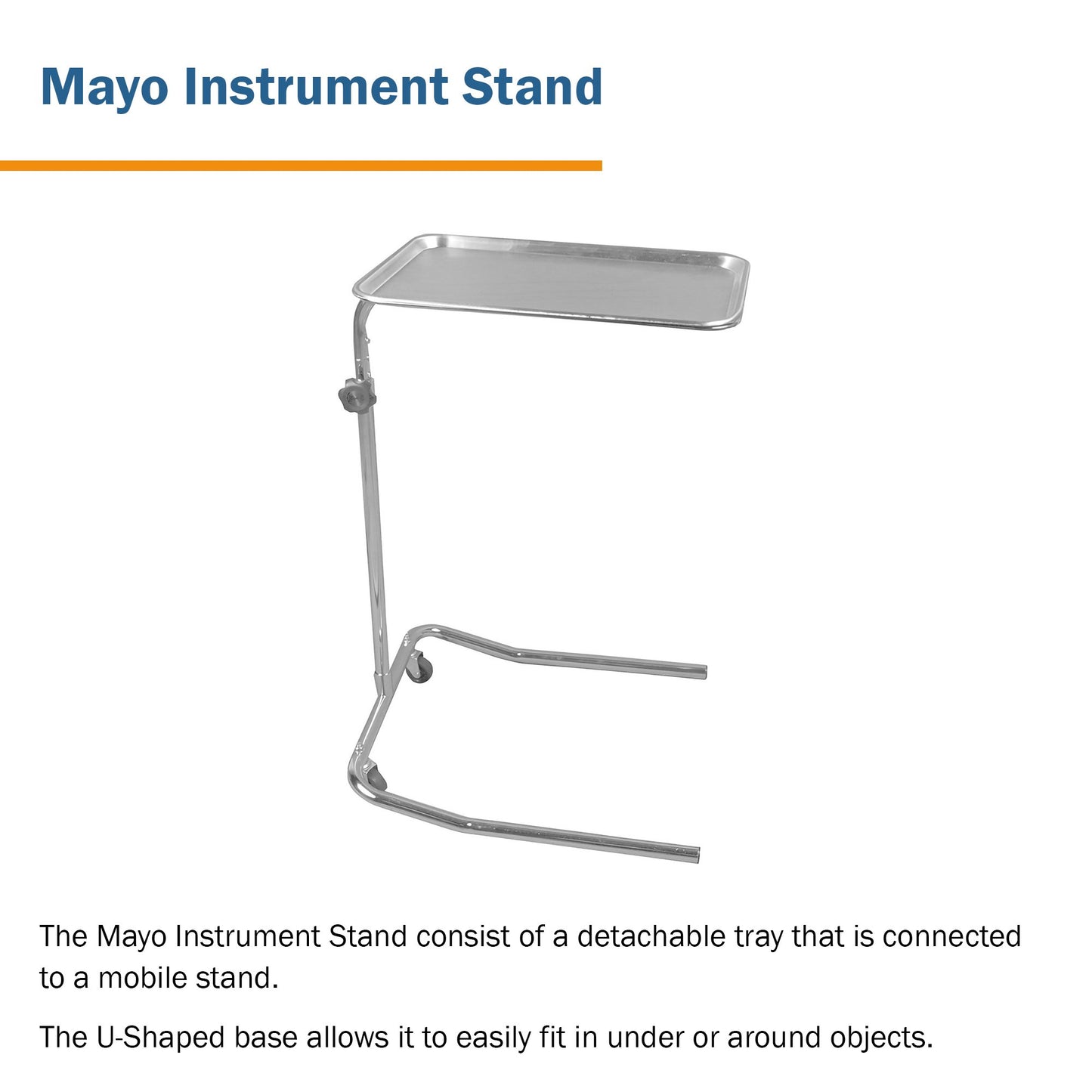 McKesson Mayo Instrument Stand 08558