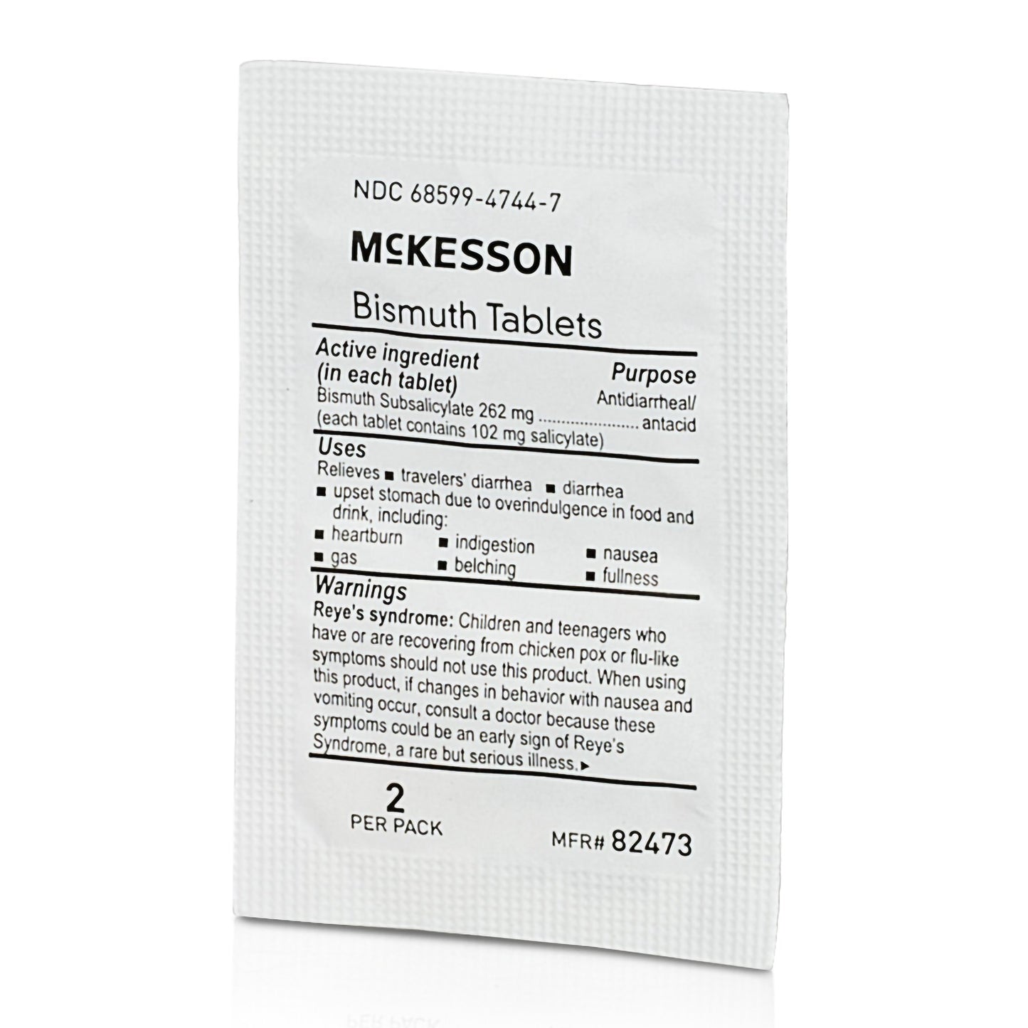 McKesson Bismuth Subsalicylate Anti-Diarrheal 82473