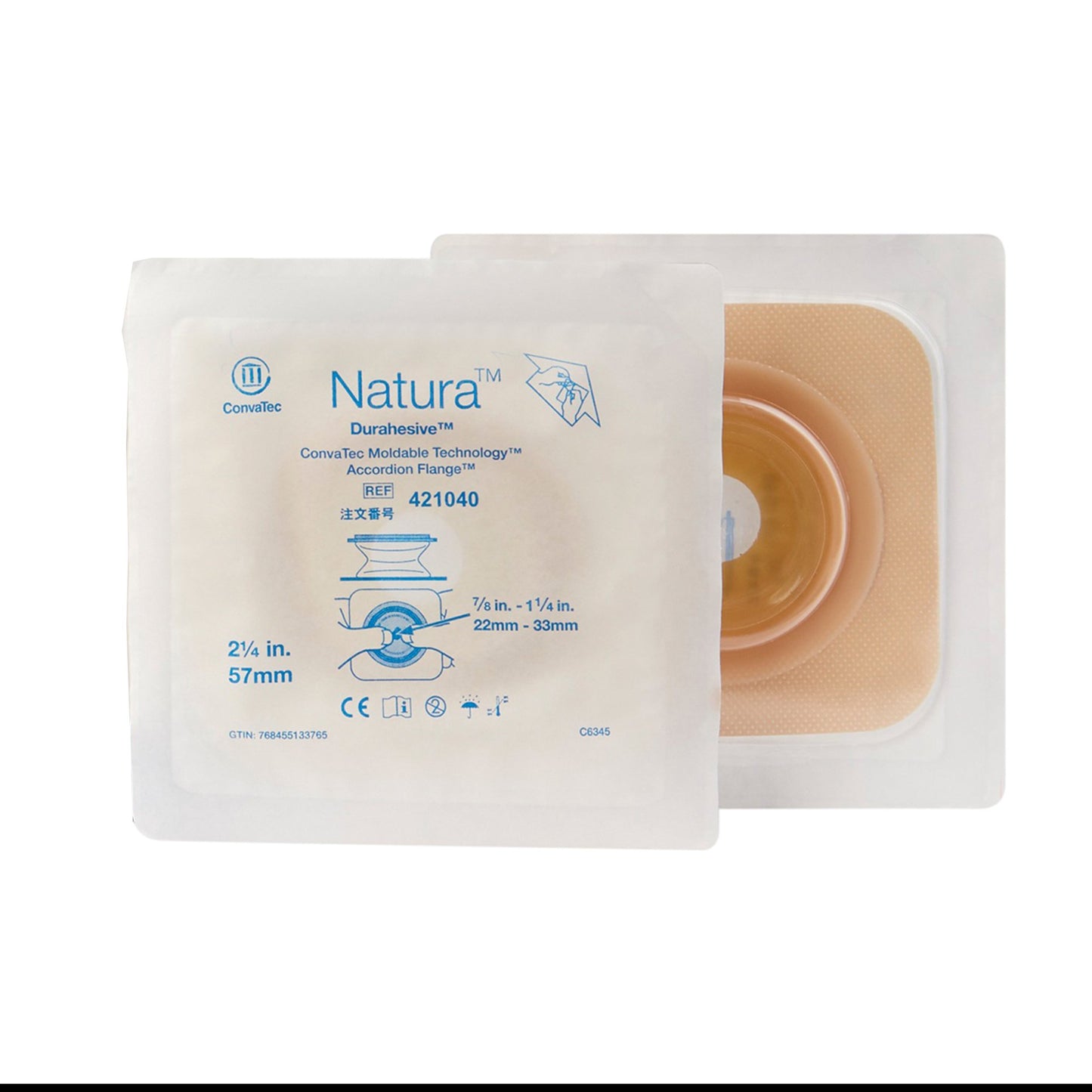 Natura™ Skin Barrier, 2-1/4 Inch Flange 421040