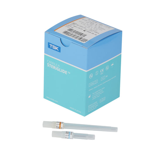 Aesthetic Microcannula SteriGlide® 2 Inch Length 25 Gauge Regular Wall Without Safety - TSK2550SG