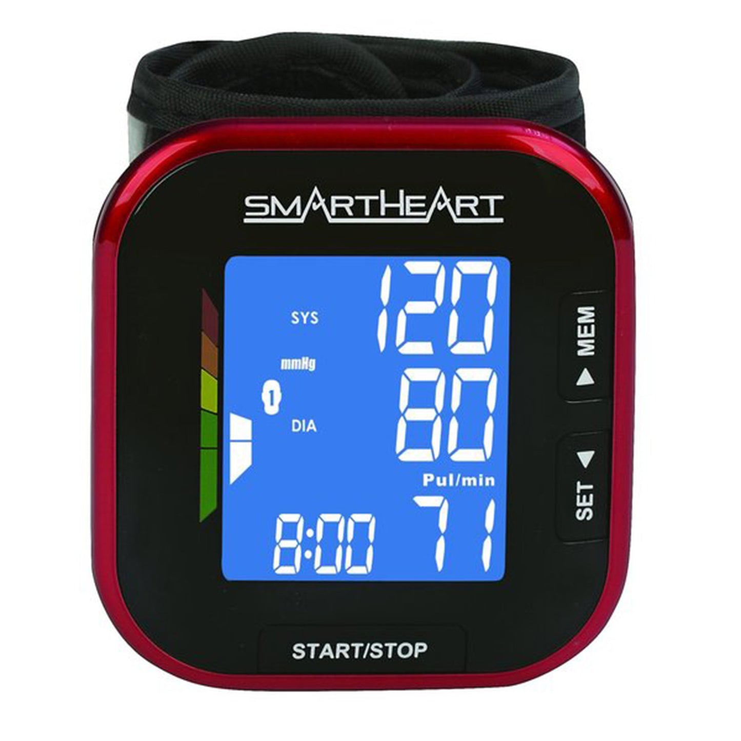 SmartHeart Automatic Wrist Blood Pressure Monitor 01-508