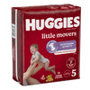 Unisex Baby Diaper Huggies® Little Movers Size 5 Disposable Moderate Absorbency - 49680