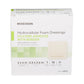 McKesson Silicone Adhesive with Border Silicone Foam Dressing, 4 x 4 Inch 4843