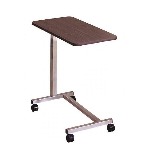 Overbed Table McKesson Non-Tilt Spring Assisted Lift 28-1/4 to 43-1/4 Inch Height Range - 81-11620
