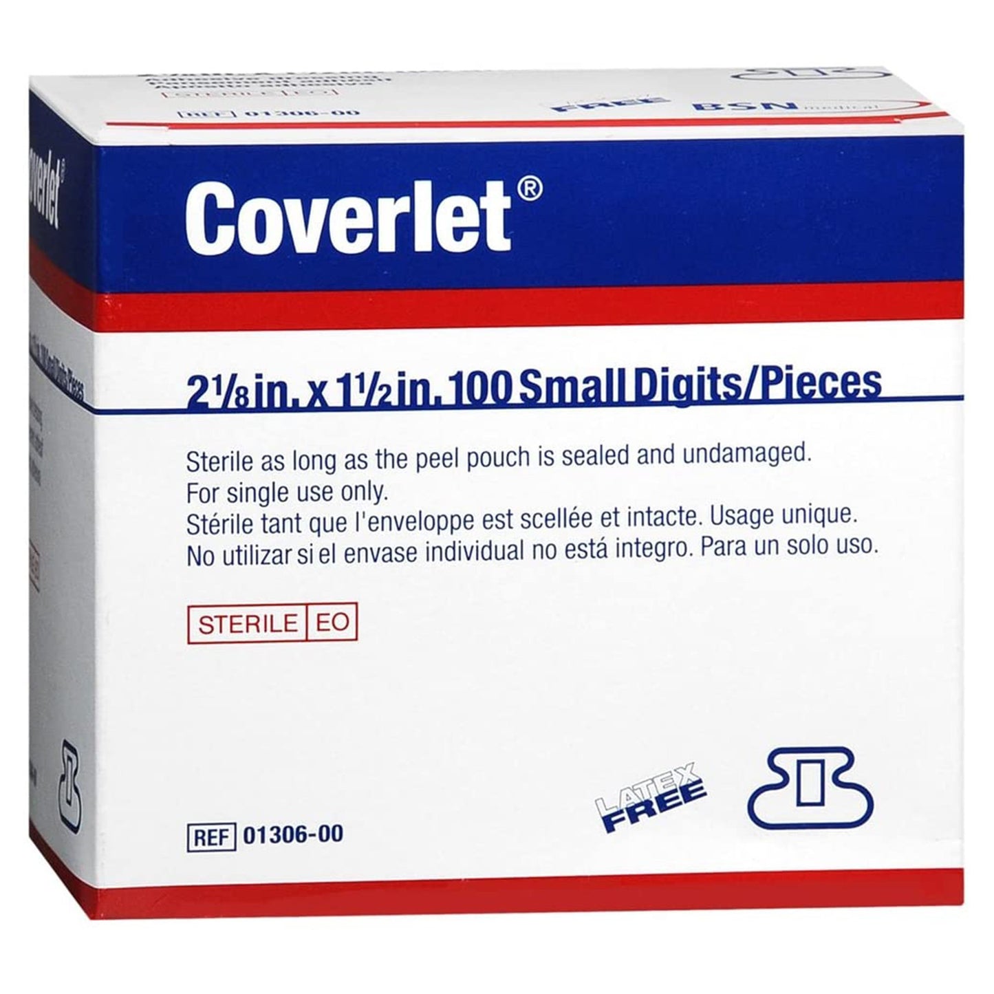 Coverlet® Fingertip Tan Adhesive Strip, 1½ x 2½ Inch 7645608