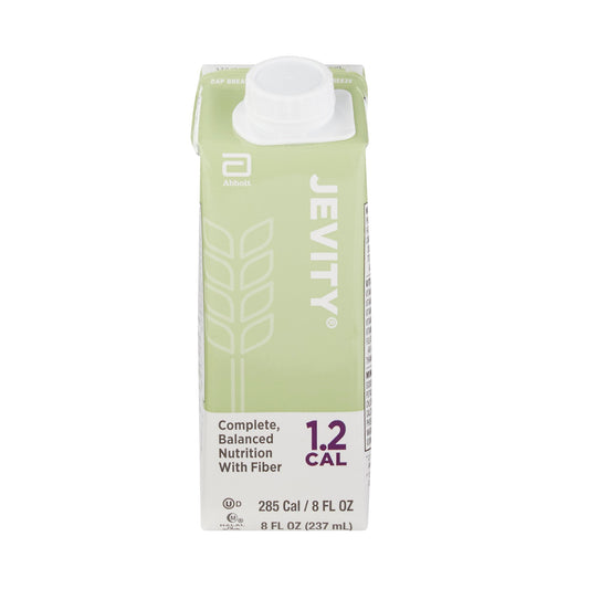Tube Feeding Formula Jevity® 1.2 Cal with Fiber Unflavored Liquid 8 oz. Reclosable Carton - 64625
