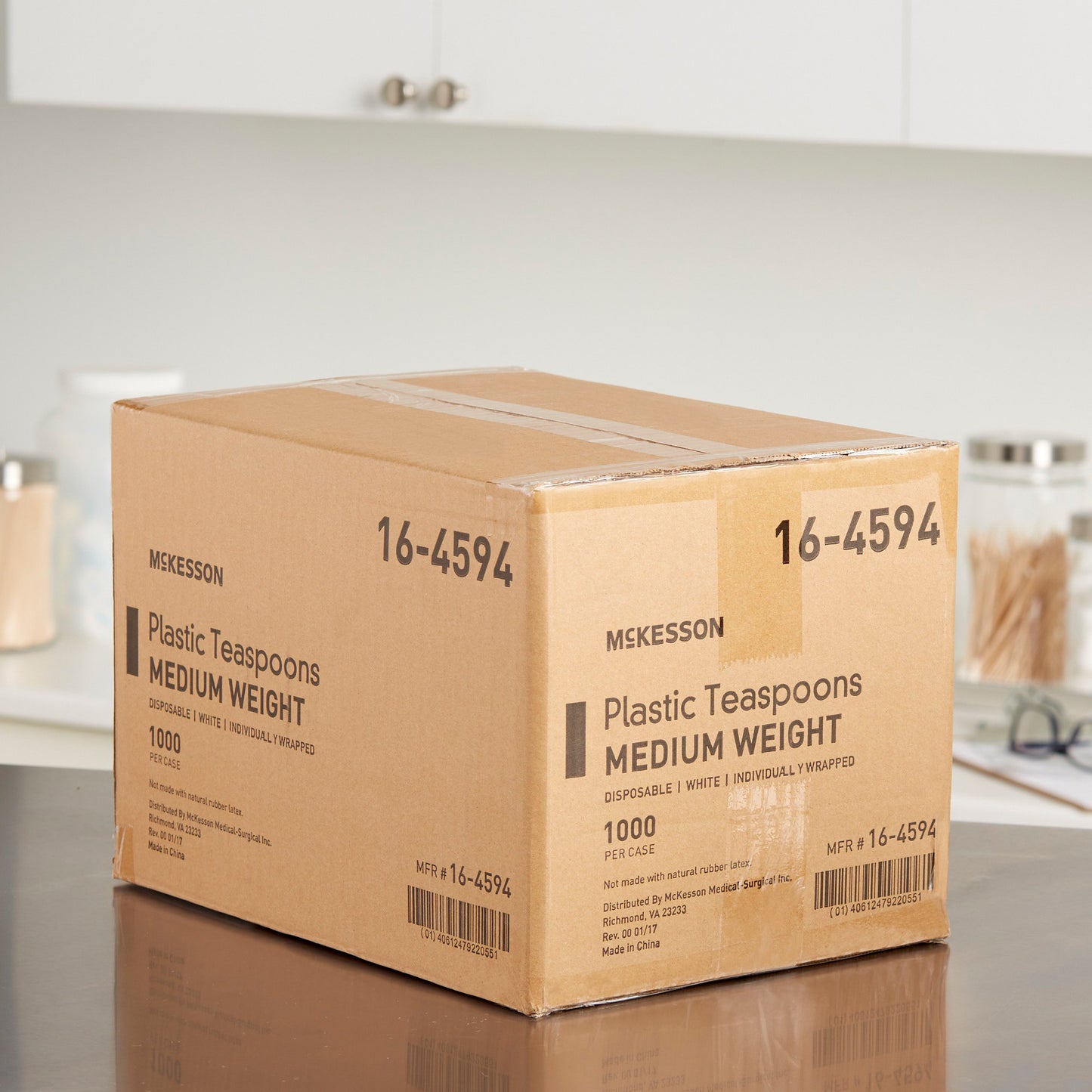 McKesson Polypropylene Spoon, White 16-4594