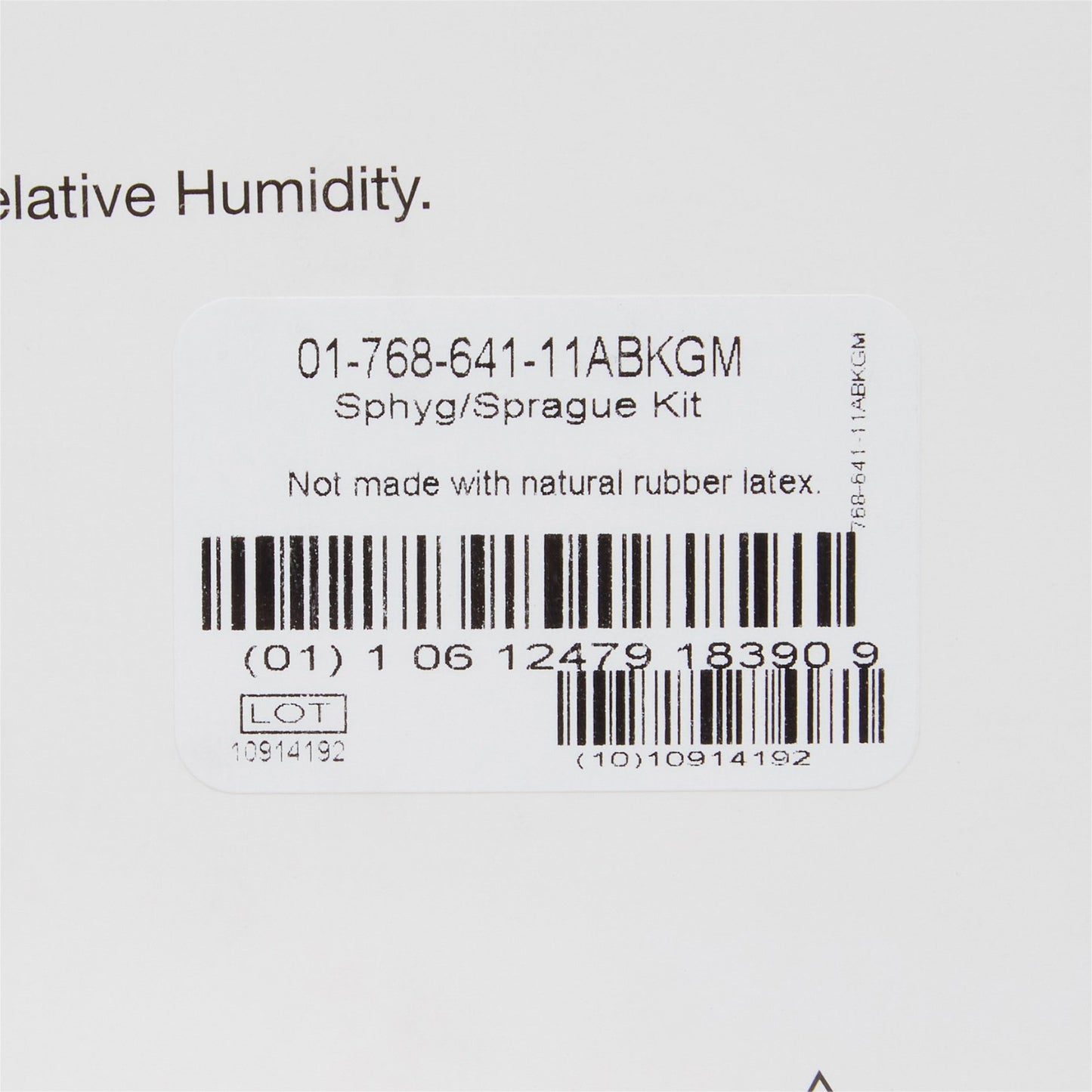McKesson Lumeon™ Aneroid Sphygmomanometer/Sprague Kit 01-768-641-11ABKGM