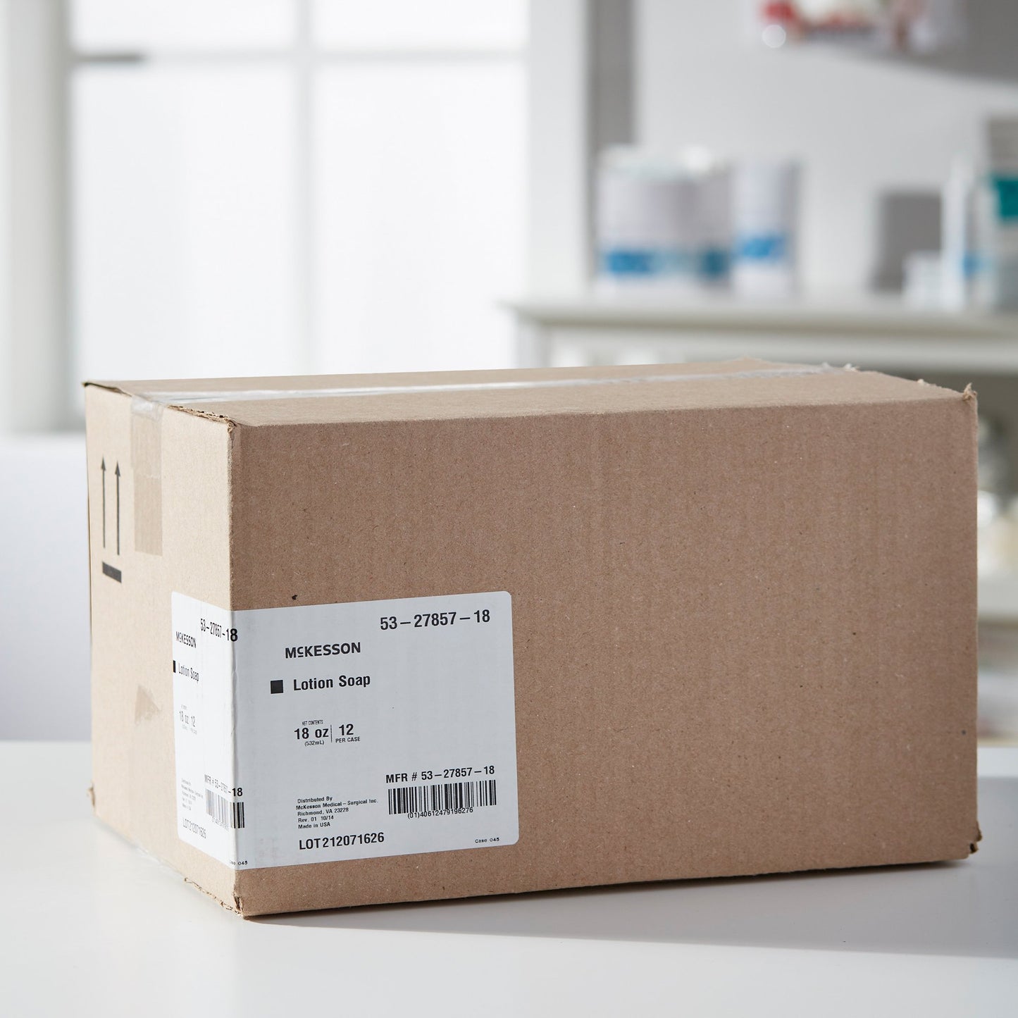 McKesson Lotion Soap, Fresh Scent, 18 oz. Pump Bottle 53-27857-18