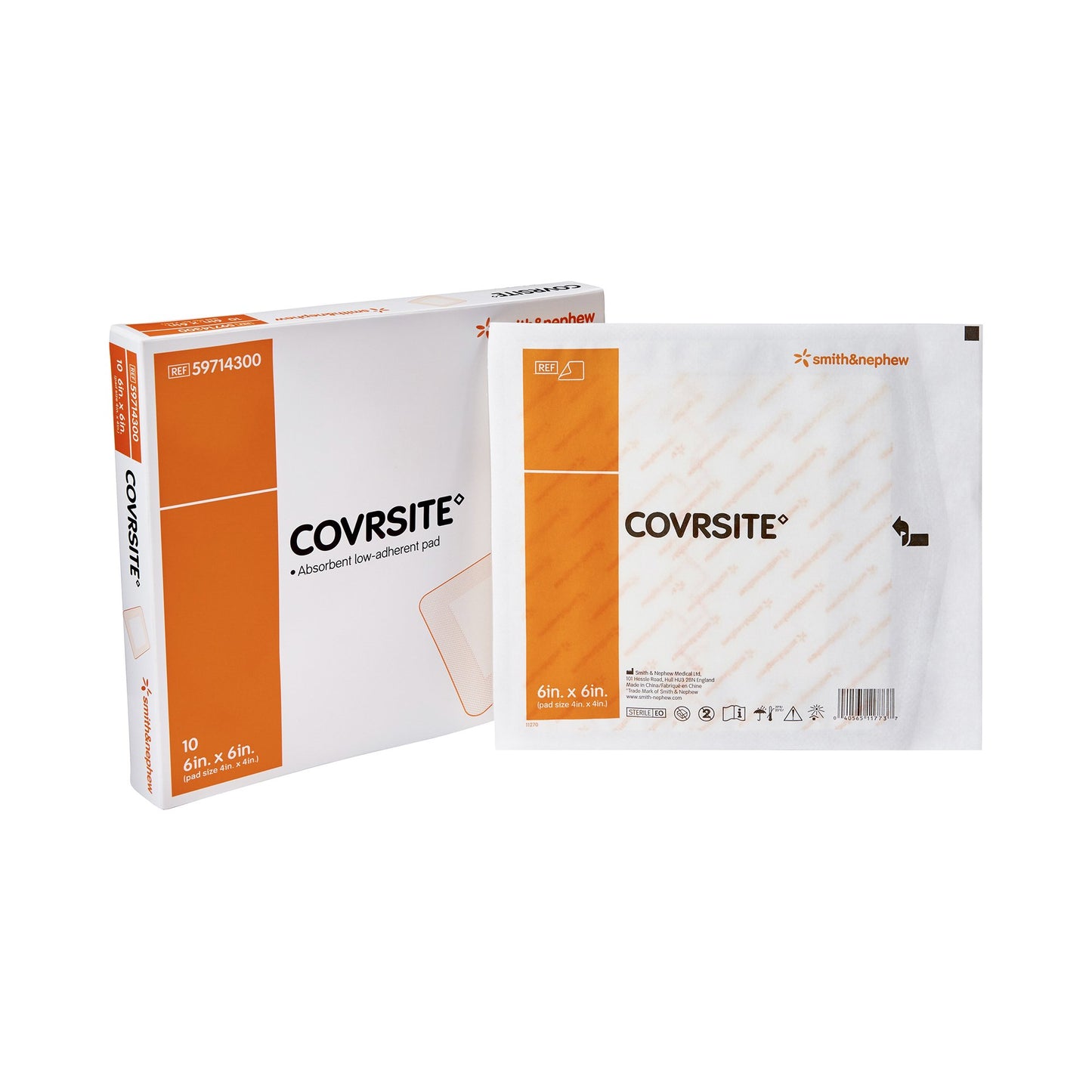 Composite Dressing Covrsite 6 X 6 Inch Square NonSterile Film Backing - 59714300
