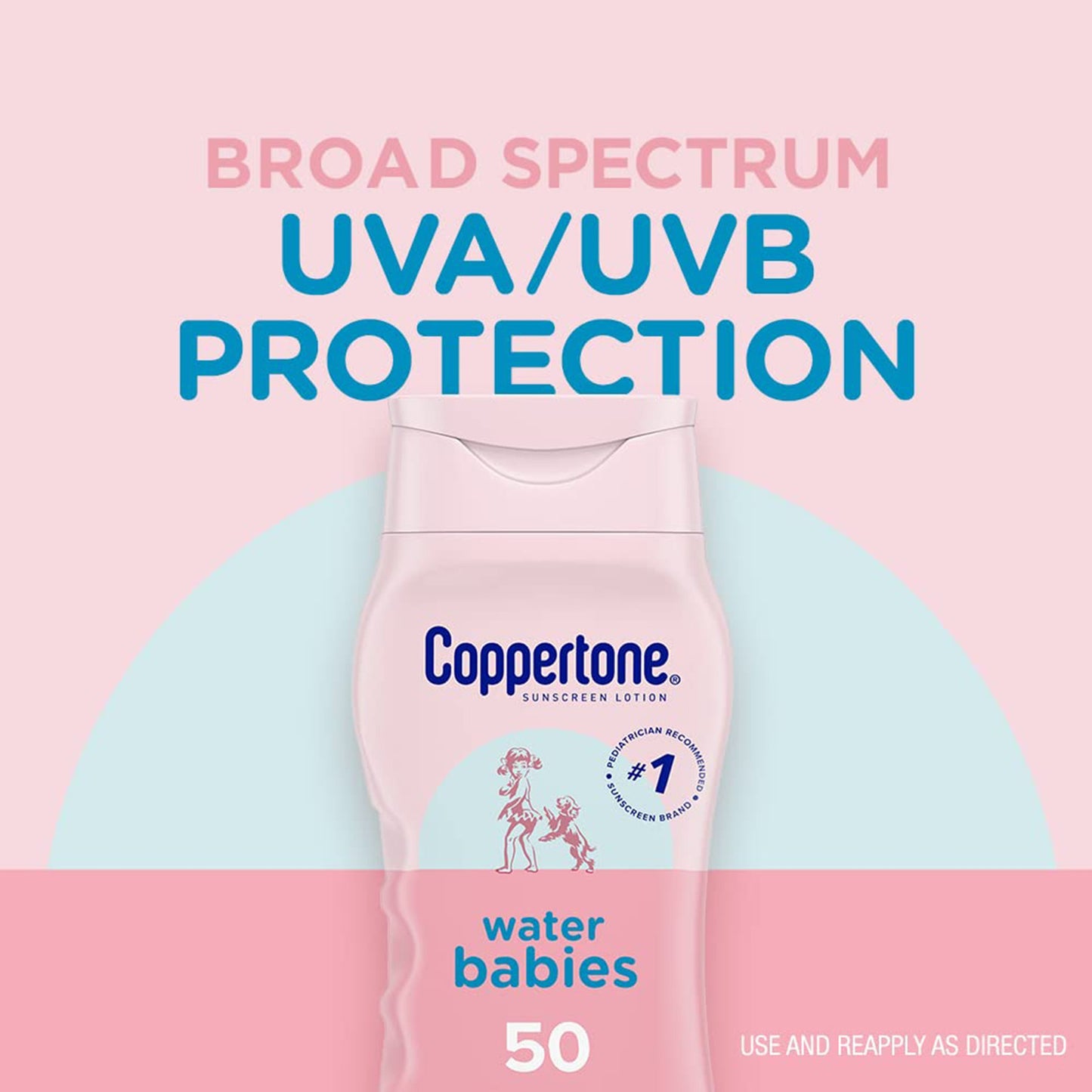 Coppertone® Water Babies SPF 50 Sunscreen Lotion, 8 oz. 07214002739
