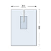 McKesson Sterile U-Drape with Split, 80 x 124 Inch 183-I80-09149G-S