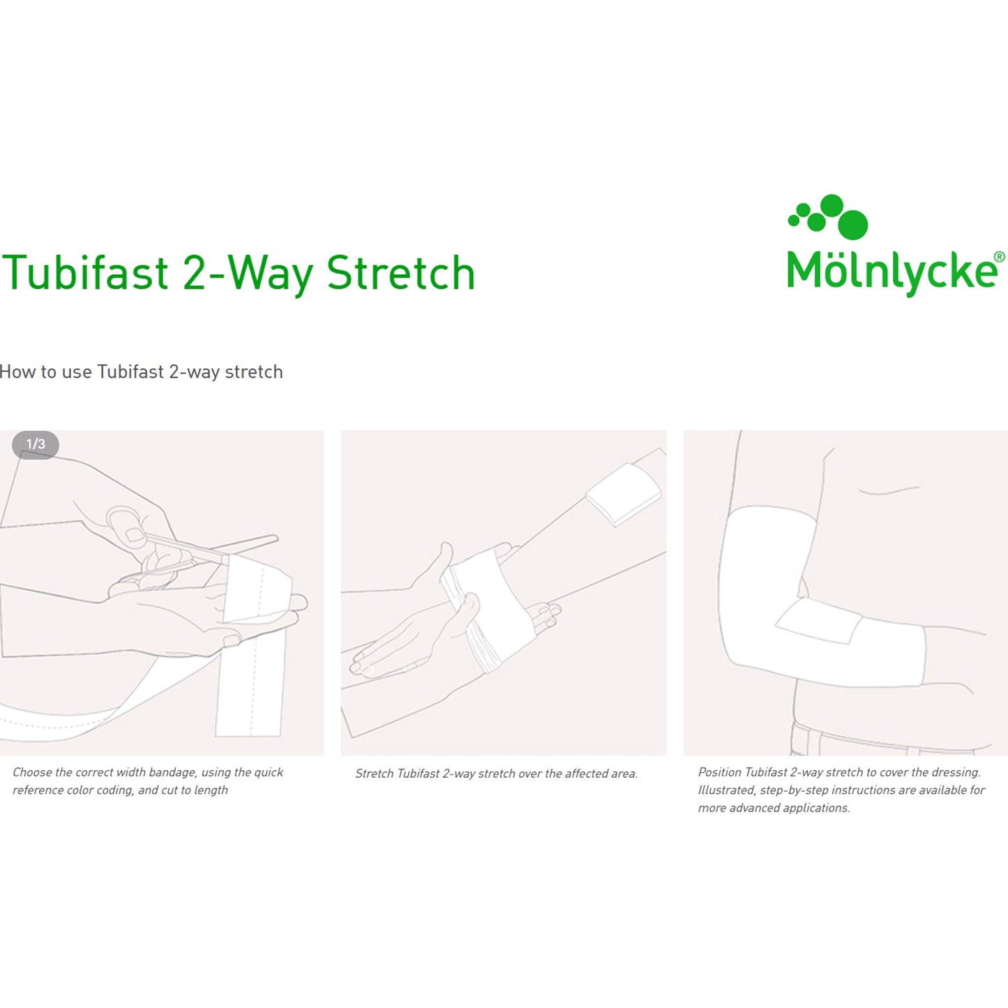 Tubifast® Tubular Bandage, 35 – 64 Centimeter 2440