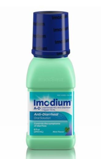 Imodium® A-D Loperamide HCl 1 mg Anti-Diarrheal Oral Solution Mint 30045013408