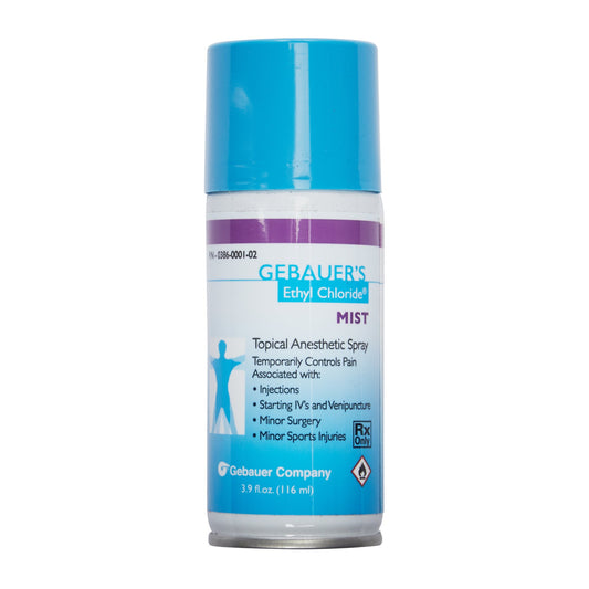 Gebauer's Ethyl Chloride® Ethyl Chloride 100% Mist Spray 3.9 oz. - 0038-6000-102
