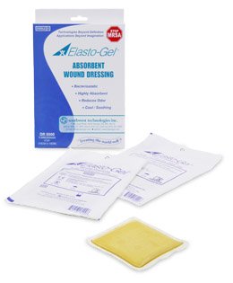 Hydrogel Wound Dressing Elasto-Gel™ Sheet 4 X 4 Inch Sheet Sterile - DR8000
