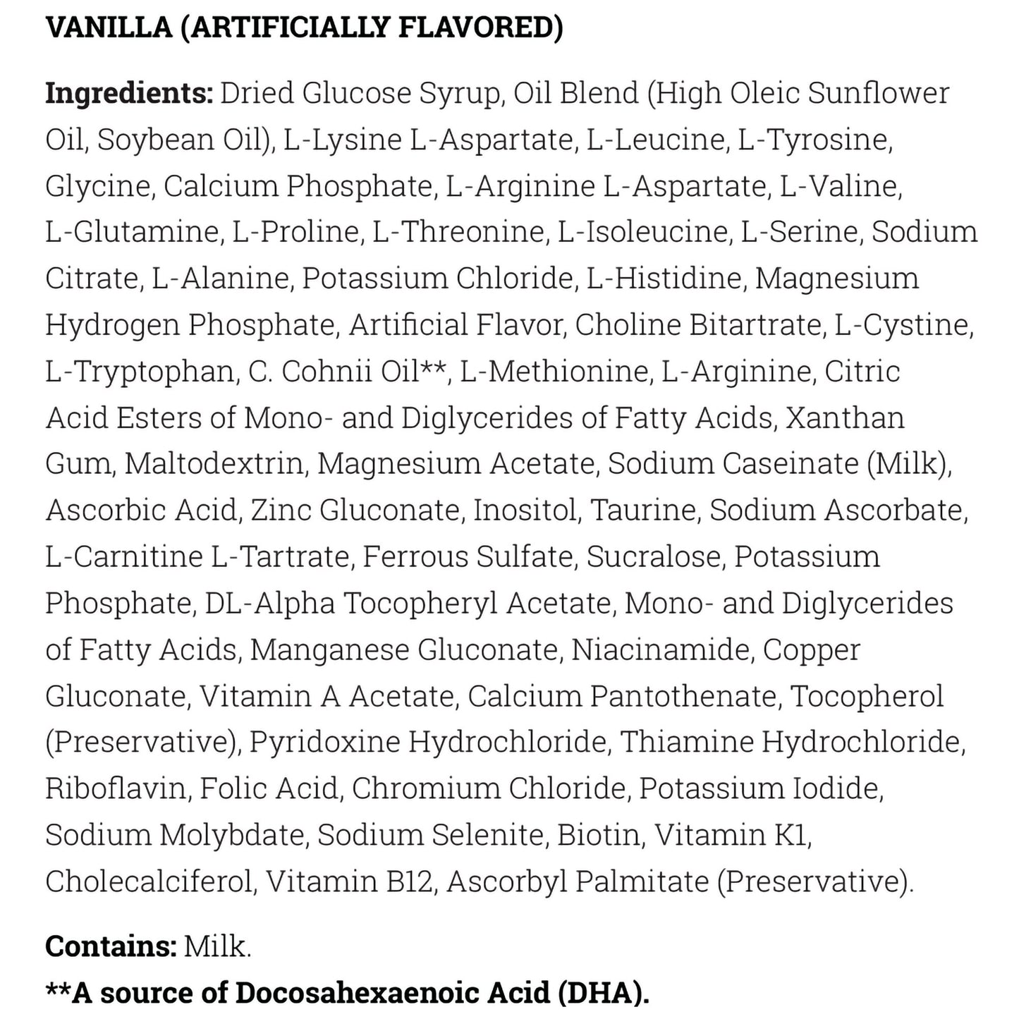 PKU trio™ Powdered Phenylalanine-Free Medical Food, Vanilla Flavor 5060014051813