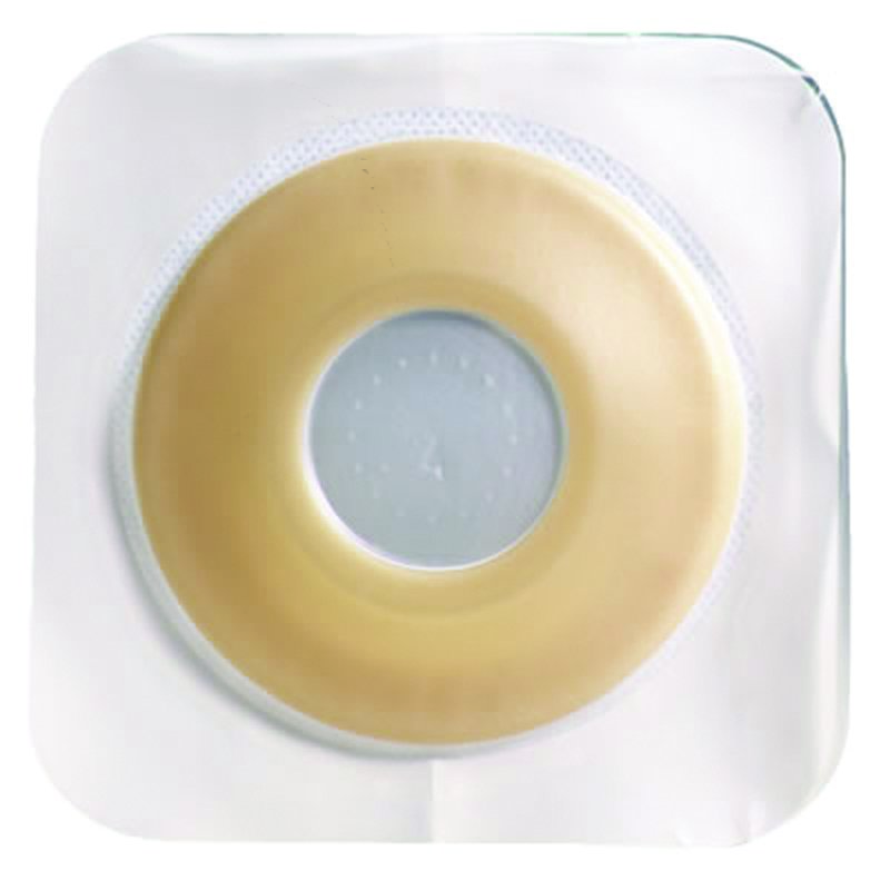 Ostomy Barrier Sur-Fit Natura® Precut, Extended Wear Durahesive® Adhesive 57 mm Flange Sur-Fit® Natura® System Hydrocolloid 1-3/4 Inch Opening 5 X 5 I