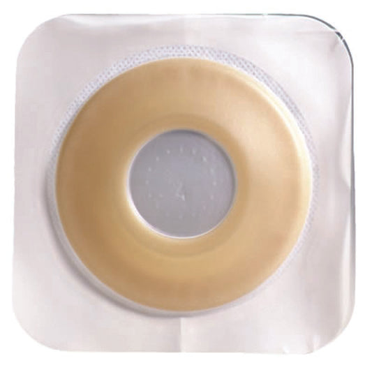 Ostomy Barrier Sur-Fit Natura® Precut, Extended Wear Durahesive® Adhesive 57 mm Flange Sur-Fit® Natura® System Hydrocolloid 1-3/4 Inch Opening 5 X 5 I