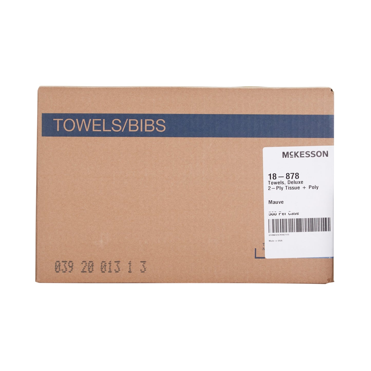 McKesson Nonsterile Mauve Procedure Towel, 13 x 18 Inch 18-878