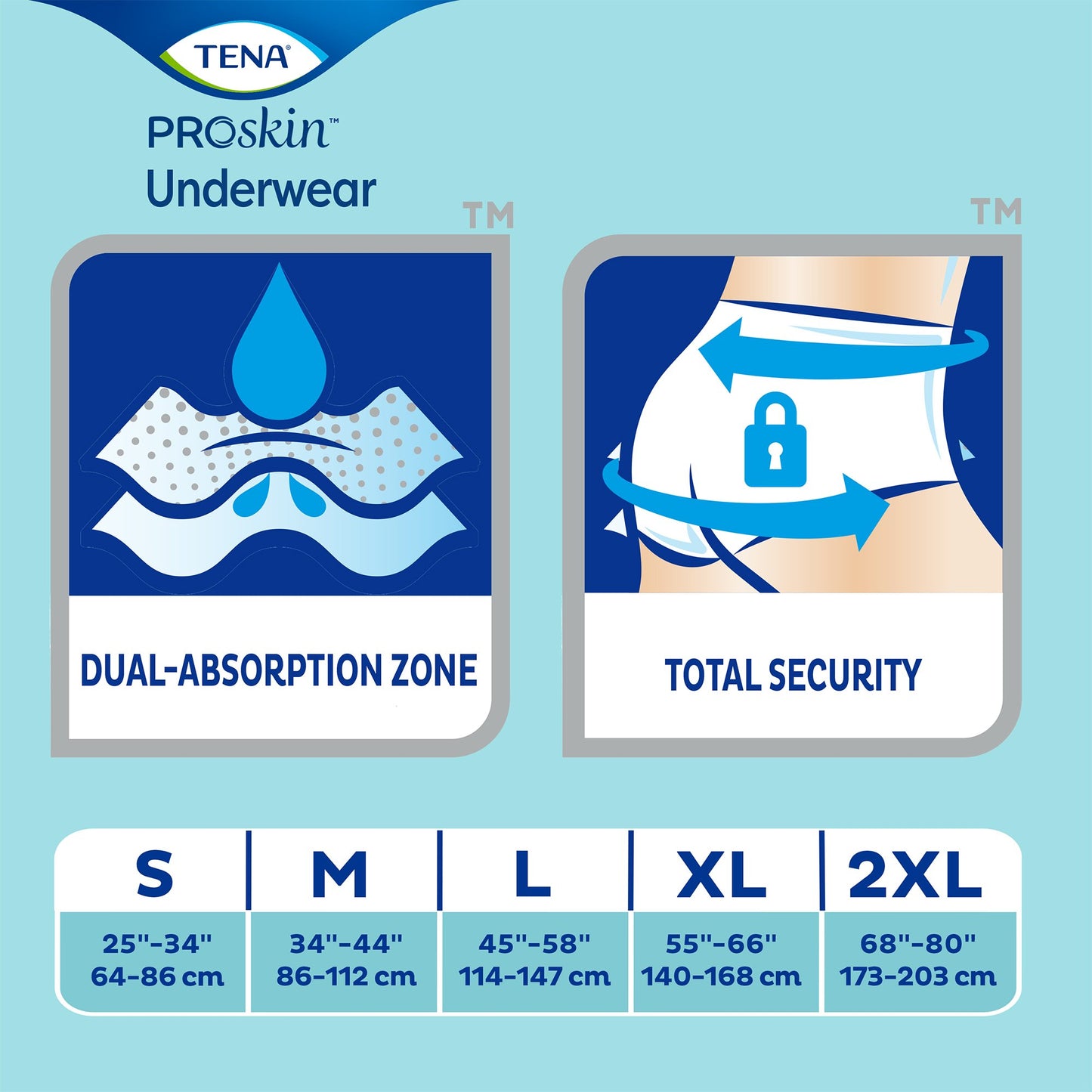 Tena® ProSkin™ Extra Absorbent Underwear, Small 72116