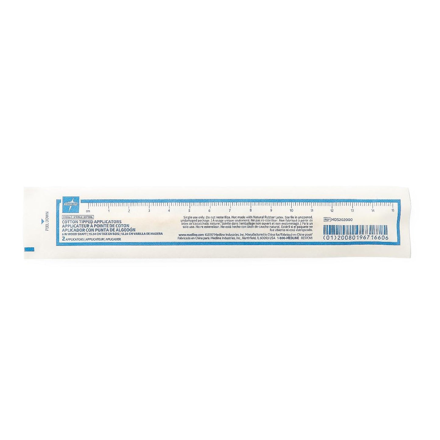 Medline® Swabstick, 100 Packs per Box MDS202000