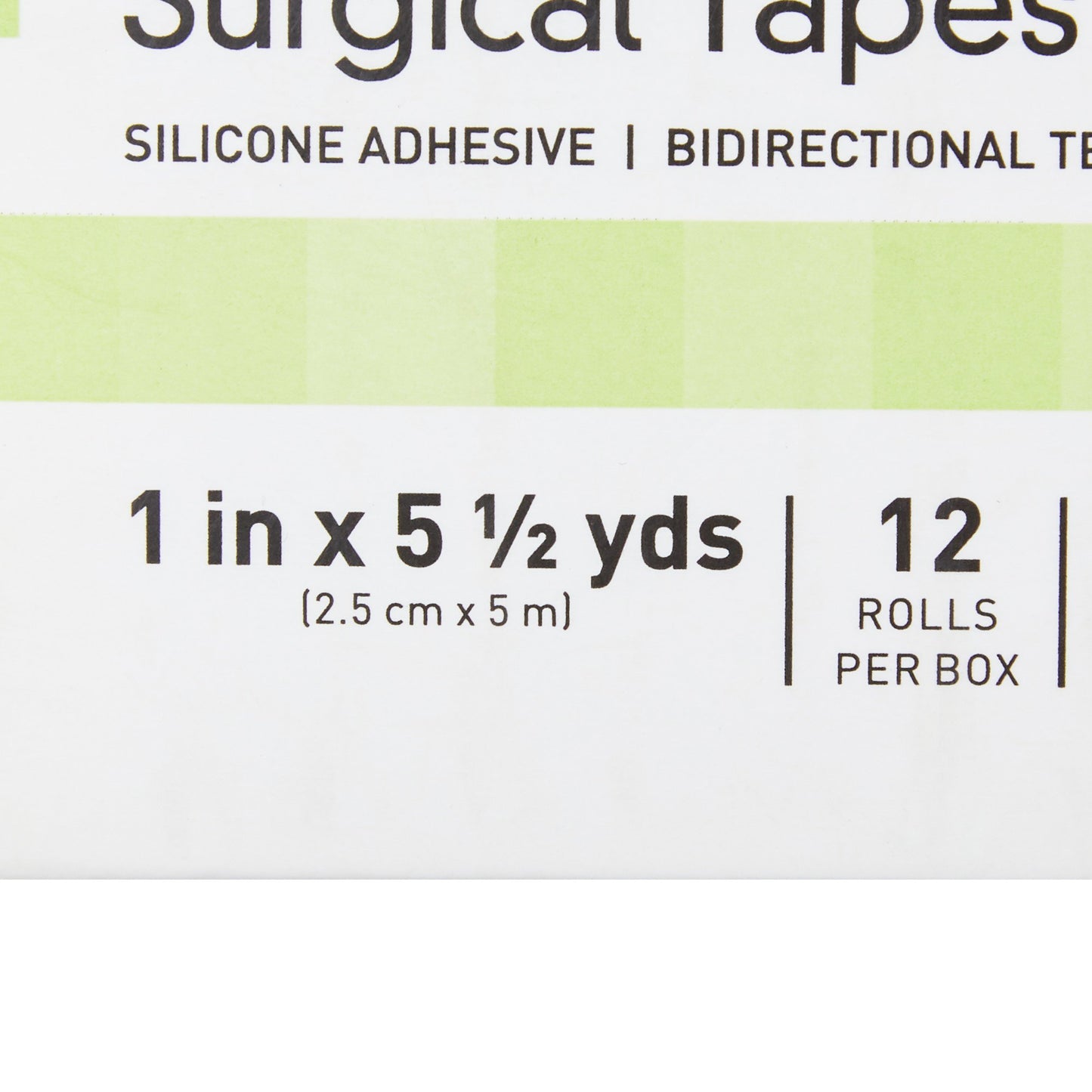 McKesson Silicone Medical Tape, 1 Inch x 5-1/2 Yard, Transparent 16-48410