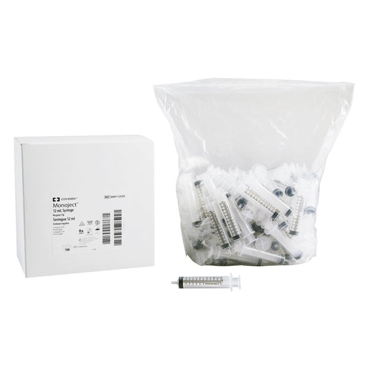 General Purpose Syringe Monoject™ 12 mL Luer Slip Tip Without Safety - 8881112059