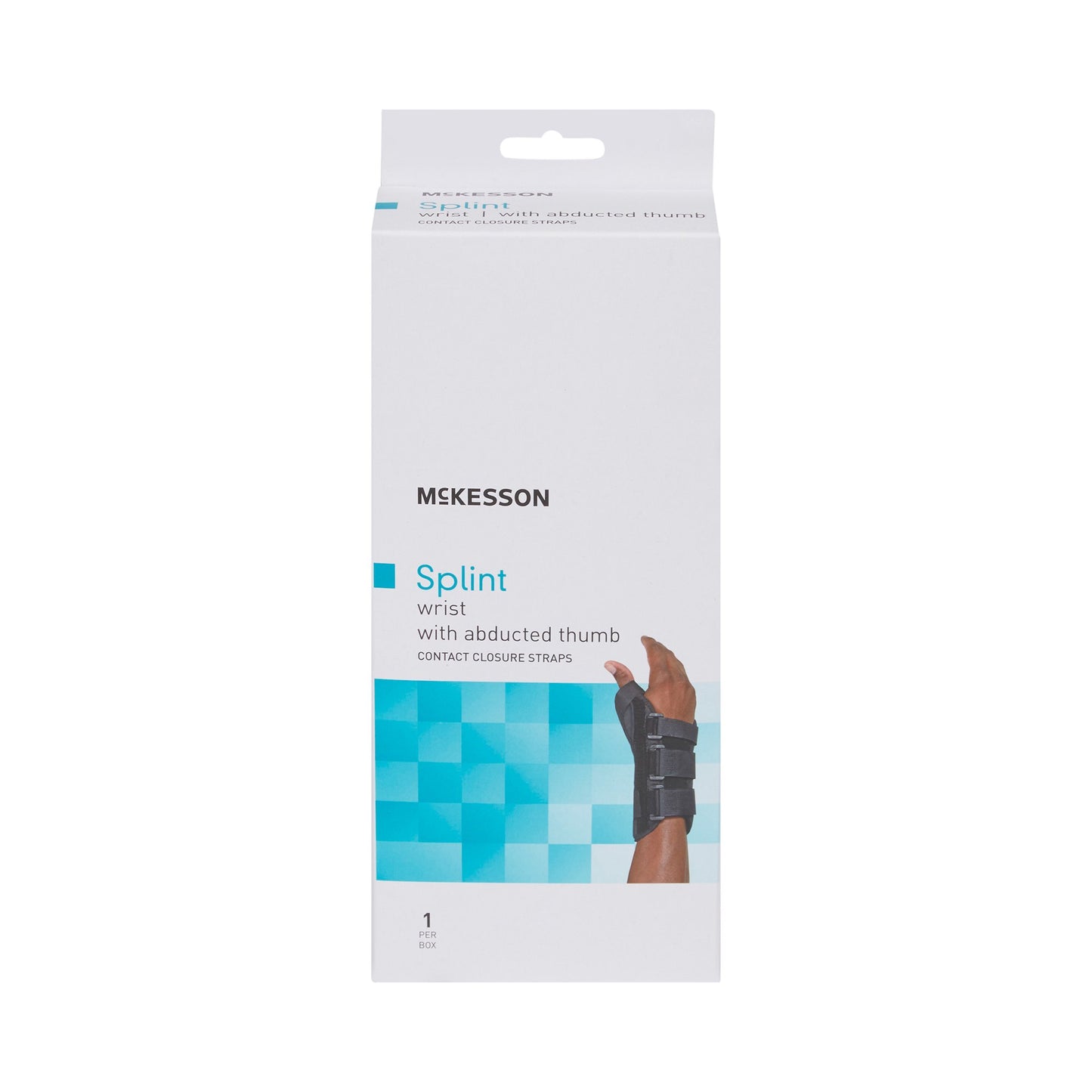 McKesson Left Wrist Splint with Abducted Thumb, Medium 155-81-87315