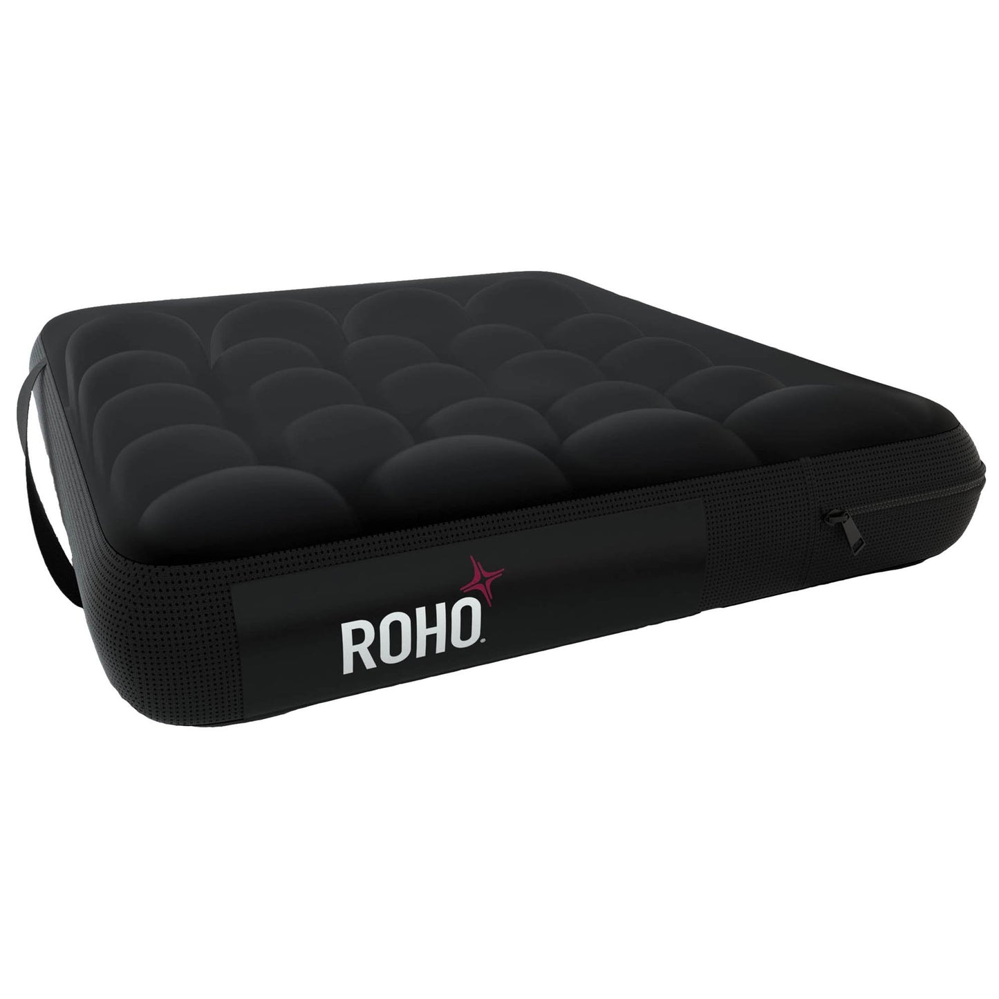 ROHO® Mosaic® Inflatable Seat Cushion, 18 x 16 x 3 Inch, Air Cells, Black MOS1816CA