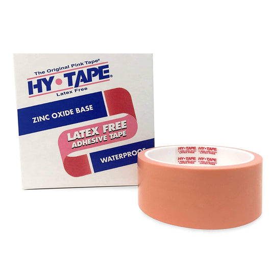 Waterproof Medical Tape Hy-Tape® Pink 1 Inch X 5 Yard Zinc Oxide Adhesive Zinc Oxide NonSterile - 110BLF