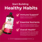 Mary Ruth's™ Liquid Morning Multivitamin, Raspberry Flavor, 30-ounce Bottle BL-AD-MLT-CV-PSF-30Z-UN-01