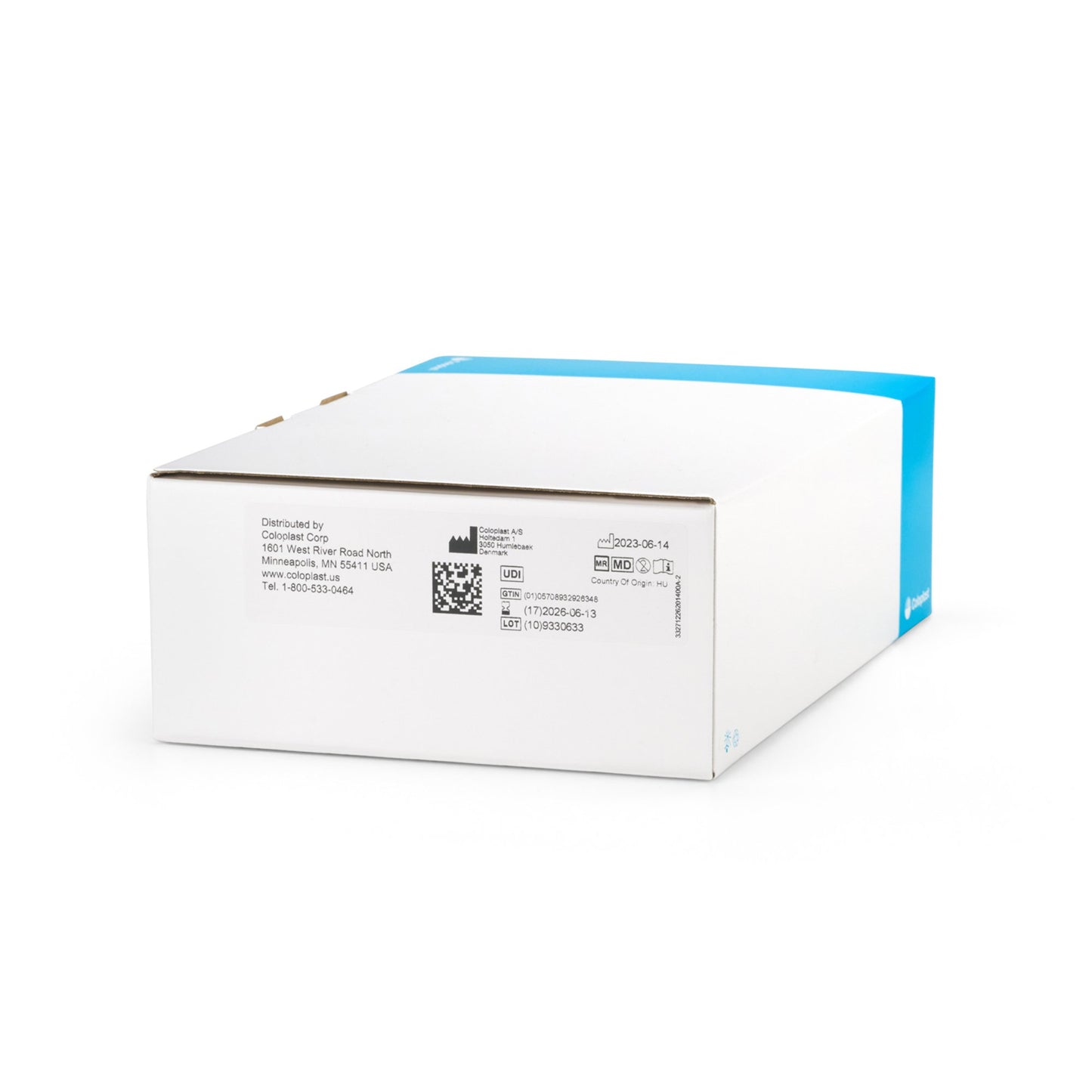 SenSura® Mio Flex 2-Piece Opaque Ostomy Pouch, Green Match 12262