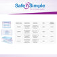 Safe n Simple™ Adhesive Remover Wipes SNS00525