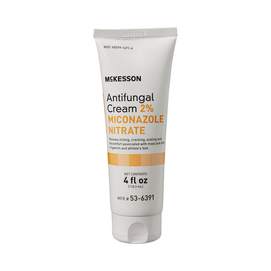 Antifungal McKesson Brand 2% Strength Cream 4 oz. Tube - 53-6391