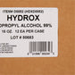 Hydrox Isopropyl Alcohol, 99% Strength Alcohol for Technical Use, 16 ounces D0052