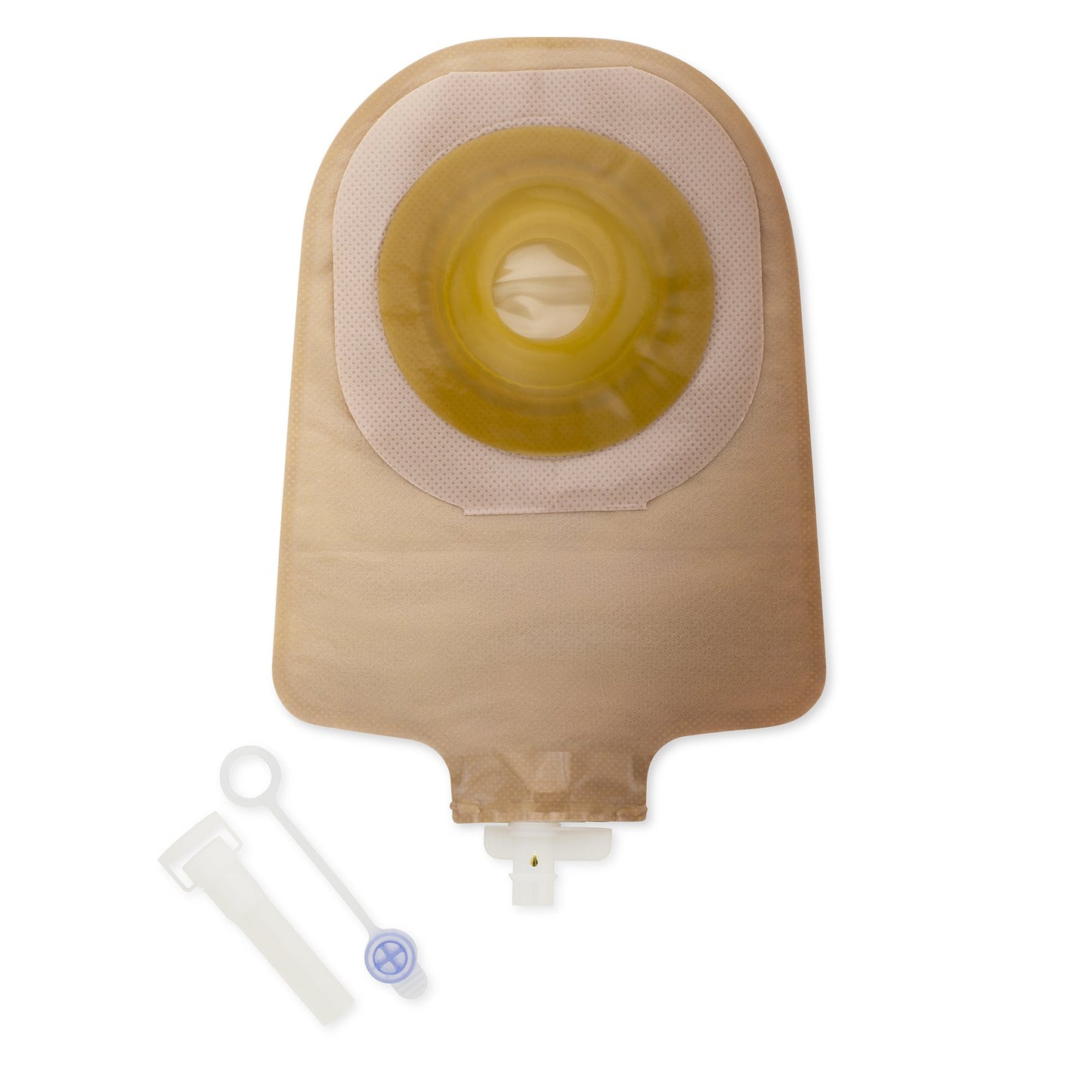 Premier™ One-Piece Beige Urostomy Pouch, Pre-cut to Fit 25 mm Stomas 8494