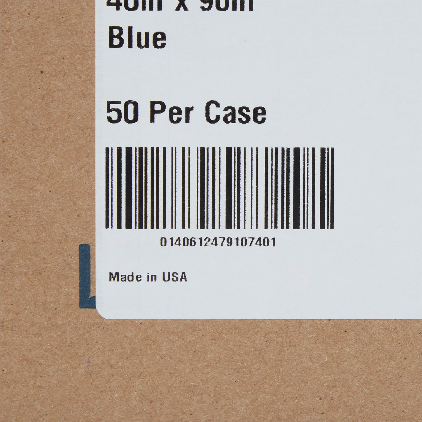 McKesson Blue Flat Stretcher Sheet, 40 x 90 Inch 18-928