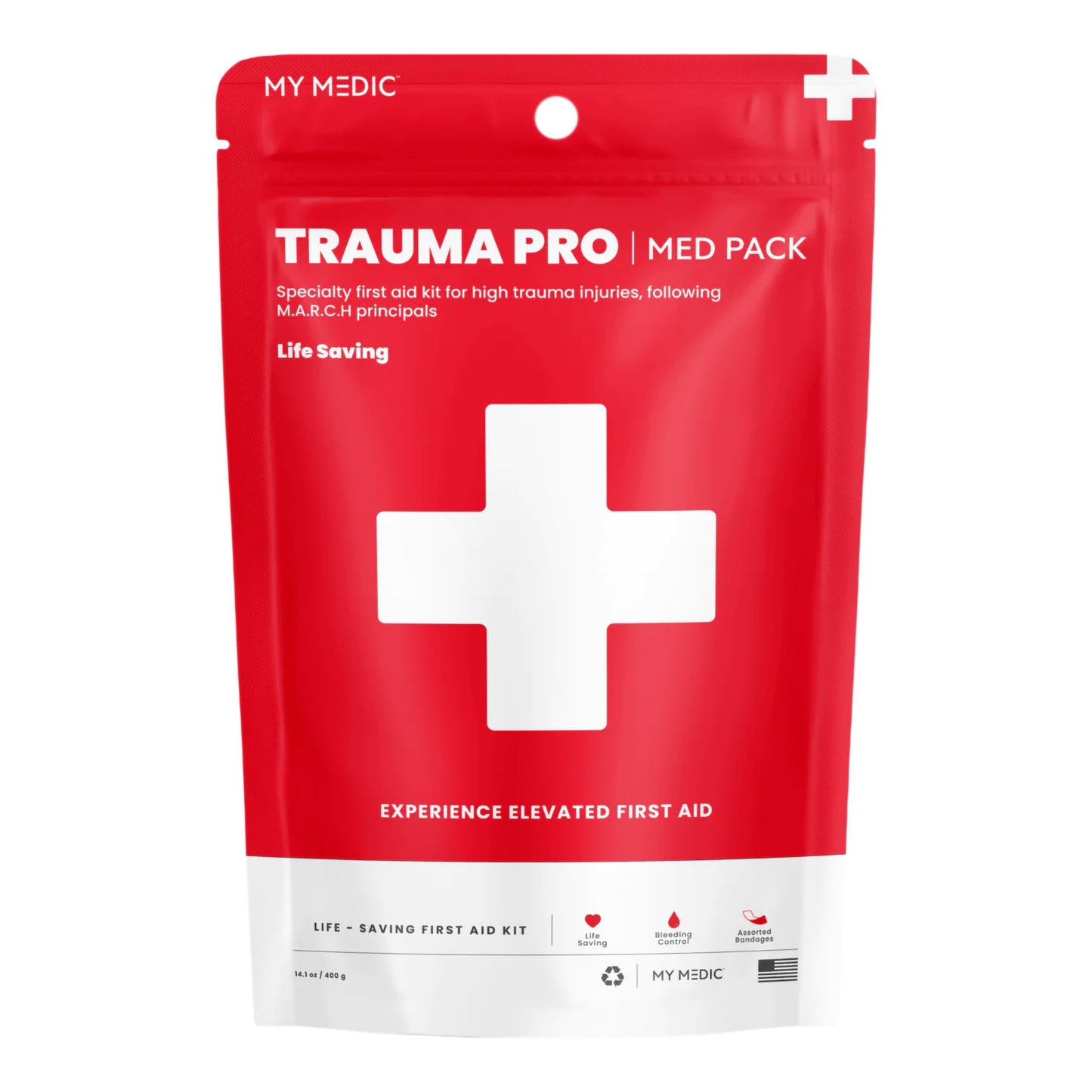 Med Packs™ Trauma Pro First Aid Kit MM-MED-PACK-TRM-PRO-RAT